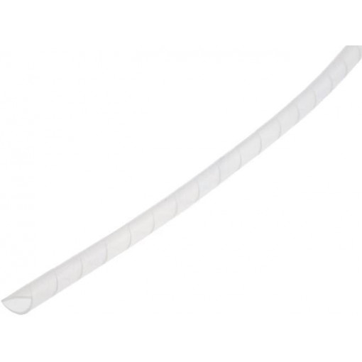 ; Spiral wrapping; ØBundle : 4÷25mm; polyetylene; natural; L: 10m; KSS WIRING