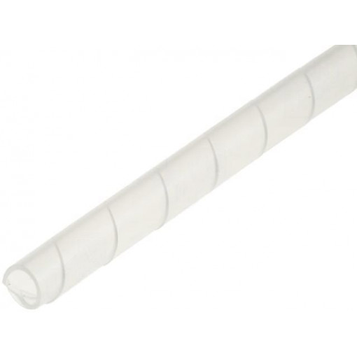 ; Spiral wrapping; ØBundle : 5÷25mm; polyetylene; natural; L: 10m; KSS WIRING