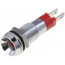 SWBU08014; Indicator: LED; recessed; 24÷28VDC; 24÷28VAC; Cutout: Ø8.2mm; IP67; SIGNAL-CONSTRUCT