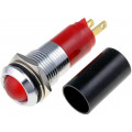 SWBU14028A; Indicator: LED; recessed; 230VAC; Cutout: Ø14.2mm; IP67; metal; SIGNAL-CONSTRUCT