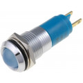 SWBU14424A; Indicator: LED; recessed; 24÷28VDC; 24÷28VAC; Cutout: Ø14.2mm; IP67; SIGNAL-CONSTRUCT