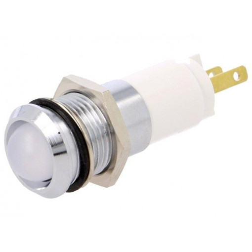 SWBU14624A; Indicator: LED; recessed; 24÷28VDC; 24÷28VAC; Cutout: Ø14.2mm; IP67; SIGNAL-CONSTRUCT