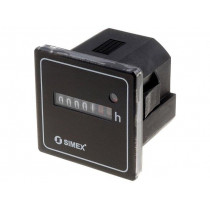 HK46.55.24VAC/50HZ + HK46DIN; Counter: electromechanical; mechanical indicator; working time; SIMEX