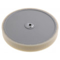 MR592.07D; Accessories for sensors: measuring wheel; Shaft: 7mm; BAUMER MR592.07D; Accessories for sensors: measuring wheel; Shaft: 7mm; BAUMER