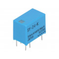 SY-24-K; Relay: electromagnetic; SPDT; Ucoil: 24VDC; 0.5A/120VAC; 1A/24VDC; FUJITSU