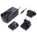 SYS1541-2418-EU/UK/US; Power supply: switched-mode; 18VDC; 1.33A; Out: 5,5/2,1; 24W; SUNNY