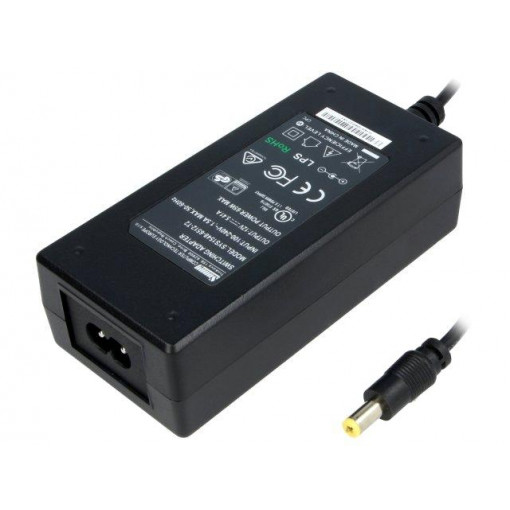 SYS1548-6512-T2; Power supply: switched-mode; 12VDC; 5.42A; Out: 5,5/2,1; 65W; SUNNY