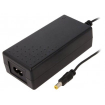 SYS1548-6524-T2; Power supply: switched-mode; 24VDC; 2.7A; Out: 5,5/2,1; 65W; 0÷40°C; SUNNY