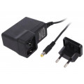 SYS1588-2406 EU; Power supply: switched-mode; 6VDC; 4A; Out: 5,5/2,1; 24W; Plug: EU; SUNNY