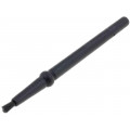 ; Brush; ESD; L: 130mm; Ø: 4mm; Bristle len: 12mm; 7g; 