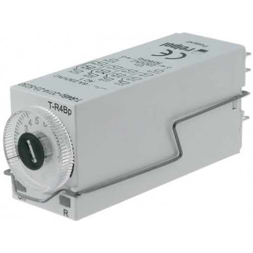T-R4BP-2014-23-5230; Timer; 0,1s÷100h; 4PDT; 250VAC/6A; 230VAC; DIN,socket,on panel; RELPOL