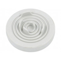 T-RGDM40 RAL 7035 UL94V-0; Grommet; Ømount.hole: 40mm; TPE (thermoplastic elastomer); MOREK