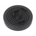 T-RGDM40 RAL 9005 UL94V-0; Grommet; Ømount.hole: 40mm; TPE (thermoplastic elastomer); black; MOREK