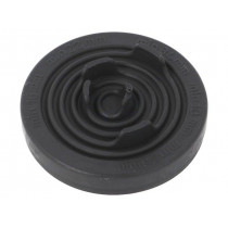 T-RGDM40 RAL 9005 UL94V-0; Grommet; Ømount.hole: 40mm; TPE (thermoplastic elastomer); black; MOREK