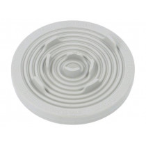 T-RGDM60 RAL 7035 UL94V-0; Grommet; Ømount.hole: 60mm; TPE (thermoplastic elastomer); MOREK