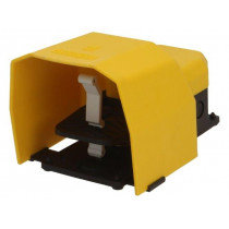 T0-PPKS11BX10; Switch: foot; Stabl.pos: 1; NC + NO; 3A/250VAC; IP65; Colour: yellow; EMAS