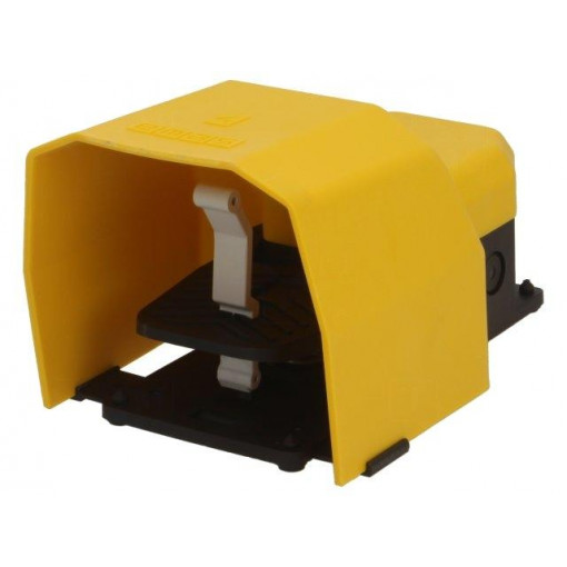 T0-PPKS11BX10; Switch: foot; Stabl.pos: 1; NC + NO; 3A/250VAC; IP65; Colour: yellow; EMAS