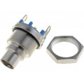 8-1437719-4; Connector: M9; socket; male; Plating: gold-plated; Urated: 60V; IP65; TE Connectivity