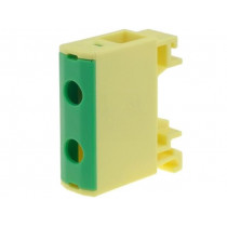 VC05-0045; Splice terminal: rail; 1.5÷16mm2; ways: 1; terminals: 2; polyamide; OUNEVA