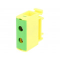 VC05-0193; Splice terminal: rail; 2.5÷35mm2; ways: 1; terminals: 2; Width: 16mm; OUNEVA