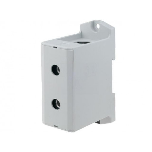 VC05-0034; Splice terminal: rail; 35÷240mm2; ways: 1; terminals: 2; grey; TS35; OUNEVA