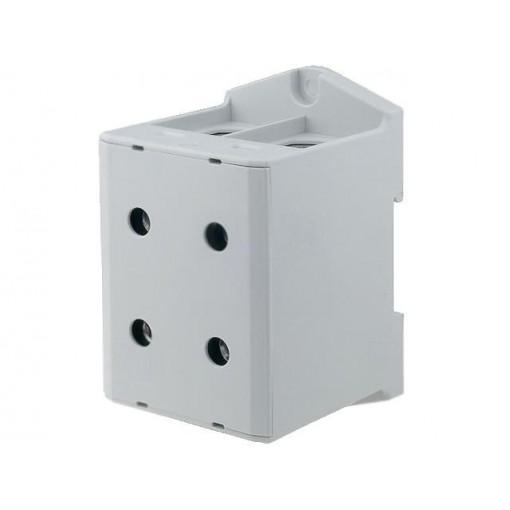 VC05-0037; Splice terminal: rail; 35÷240mm2; ways: 1; terminals: 4; grey; TS35; OUNEVA