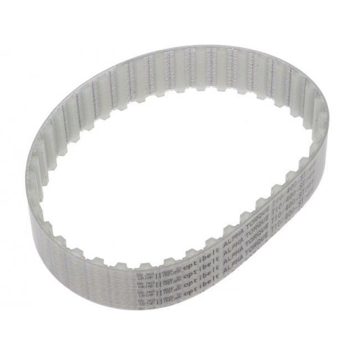 T10 400     2577ZA; Timing belt; T10; W: 25mm; H: 4.5mm; Lw: 400mm; Tooth height: 2.5mm; OPTIBELT