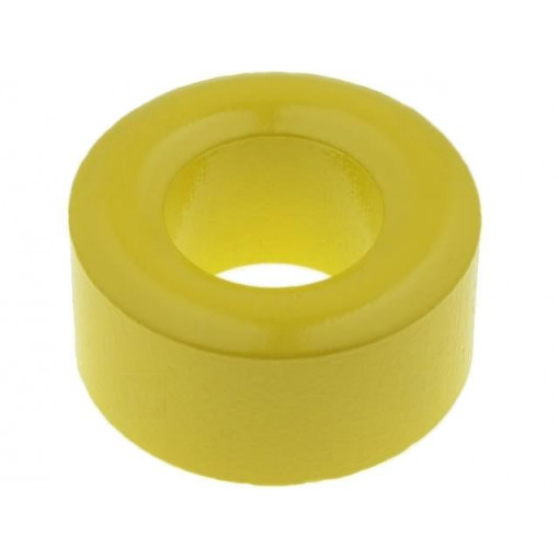 T106-26B; Ferrite: toroidal; L: 14.6mm; Øint: 14.5mm; Øout: 26.9mm; 124nH; MICROMETALS