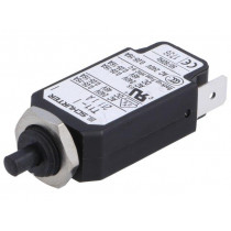 4400.0008; Circuit breaker; Urated: 240VAC; 48VDC; 1A; SPST; Poles: 1; screw; SCHURTER