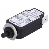 4400.0050; Circuit breaker; Urated: 240VAC; 48VDC; 6A; SPST; Poles: 1; screw; SCHURTER