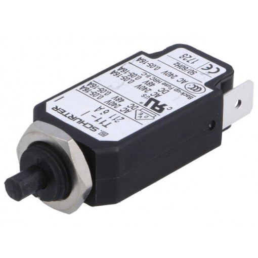 4400.0050; Circuit breaker; Urated: 240VAC; 48VDC; 6A; SPST; Poles: 1; screw; SCHURTER