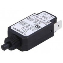 4400.0014; Circuit breaker; Urated: 240VAC; 48VDC; 7A; SPST; Poles: 1; screw; SCHURTER