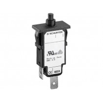 4400.0024; Circuit breaker; Urated: 240VAC; 48VDC; 3A; SPST; Poles: 1; SNAP-IN; SCHURTER
