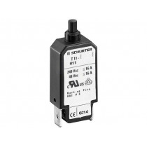 4400.0121; Circuit breaker; Urated: 240VAC; 48VDC; 3.5A; SPST; Poles: 1; Ø9.6mm; SCHURTER