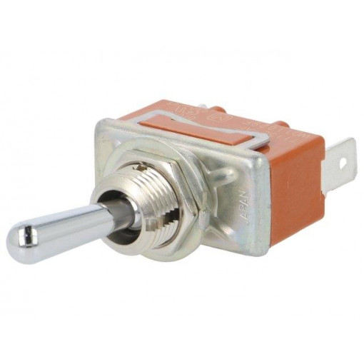 T115EAULCSAFJ; Switch: toggle; Pos: 3; SP3T; ON-OFF-ON; 15A/250VAC; 15A/30VDC; PANASONIC