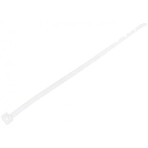 111-12219; Cable tie; L: 300mm; W: 7.6mm; polyamide; 535N; natural; Ømax: 80mm; HELLERMANNTYTON