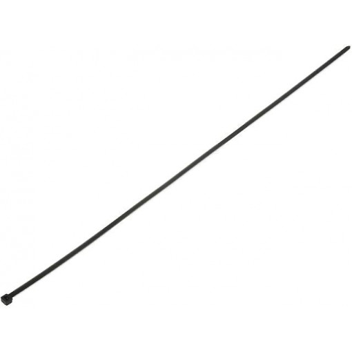111-12430; Cable tie; L: 760mm; W: 7.6mm; polyamide; 535N; black; Ømax: 225mm; HELLERMANNTYTON
