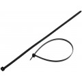 111-12050; Cable tie; L: 390mm; W: 7.6mm; polyamide; 535N; black; Ømax: 100mm; HELLERMANNTYTON