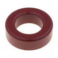 T130-2; Ferrite: toroidal; L: 11.1mm; Øint: 19.8mm; Øout: 33mm; 11nH; MICROMETALS T130-2; Ferrite: toroidal; L: 11.1mm; Øint: 19.8mm; Øout: 33mm; 11nH; MICROMETALS