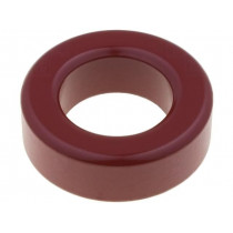 T130-2; Ferrite: toroidal; L: 11.1mm; Øint: 19.8mm; Øout: 33mm; 11nH; MICROMETALS