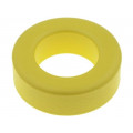 T130-26; Ferrite: toroidal; L: 11.1mm; Øint: 19.8mm; Øout: 33mm; 81nH; MICROMETALS T130-26; Ferrite: toroidal; L: 11.1mm; Øint: 19.8mm; Øout: 33mm; 81nH; MICROMETALS