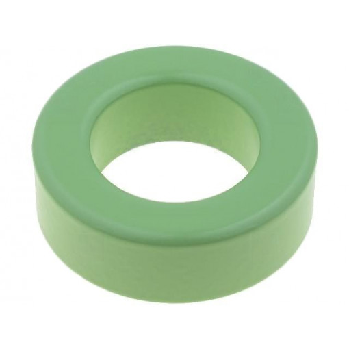 T130-52; Ferrite: toroidal; L: 11.1mm; Øint: 19.8mm; Øout: 33mm; 79nH; MICROMETALS