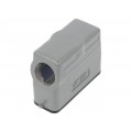 H16A-TS-M25; Enclosure: for HDC connectors; HDC; size 5; Locking: for latch; TE Connectivity