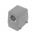 H32A-TS-M32; Enclosure: for HDC connectors; HDC; size 7 (2 x 5); M32; angled; TE Connectivity
