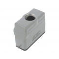 H16A-TG-M25; Enclosure: for HDC connectors; HDC; size 5; Locking: for latch; TE Connectivity