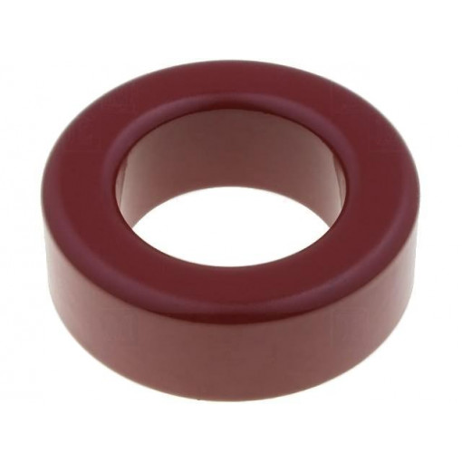 T157-2; Ferrite: toroidal; L: 14.5mm; Øint: 24.1mm; Øout: 39.9mm; 14nH; MICROMETALS