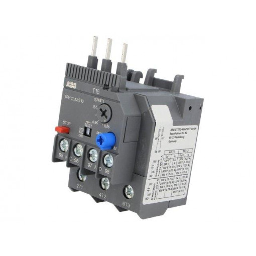 1SAZ711201R1021; Thermal relay; Series: AF; Leads: screw terminals; 0.55÷0.74A; ABB