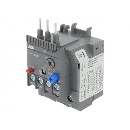 1SAZ711201R1043; Thermal relay; Series: AF; Leads: screw terminals; 7.6÷10A; ABB
