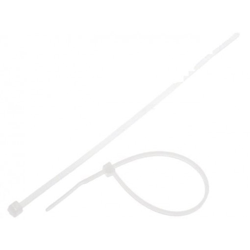 111-02319; Cable tie; L: 140mm; W: 2.5mm; polyamide; 80N; natural; Ømax: 35mm; HELLERMANNTYTON
