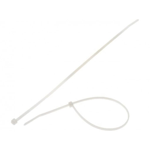 111-02119; Cable tie; L: 205mm; W: 2.5mm; polyamide; 80N; natural; Ømax: 55mm; HELLERMANNTYTON